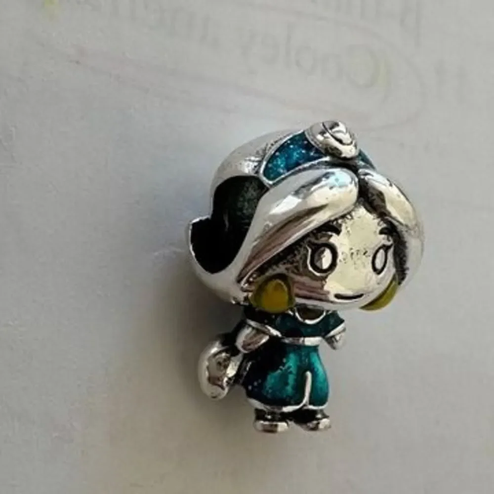 NWOT Jasmine Princess Disney x Pandora FIT Silver Charm